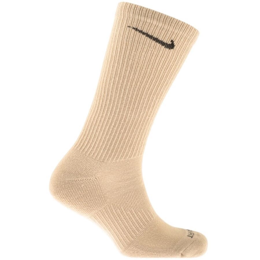 Image number 3 for Nike Training 6 Pack Everday Plus Crew Socks
