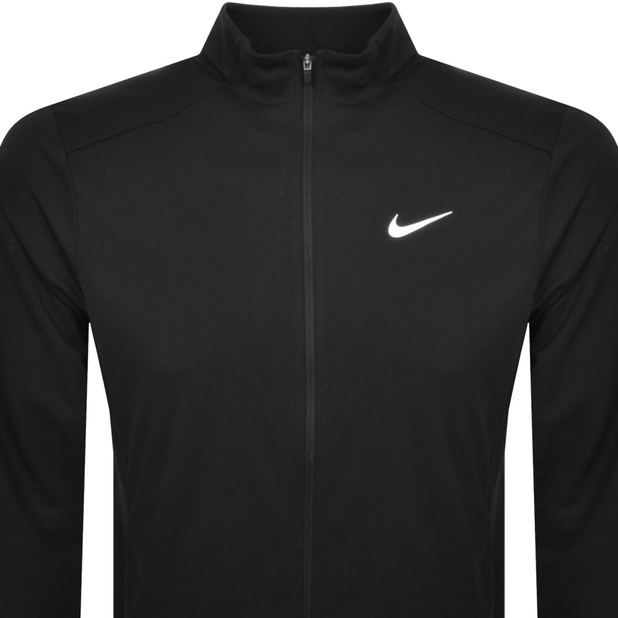 Image number 2 for Nike Training Full Zip Track Top Black