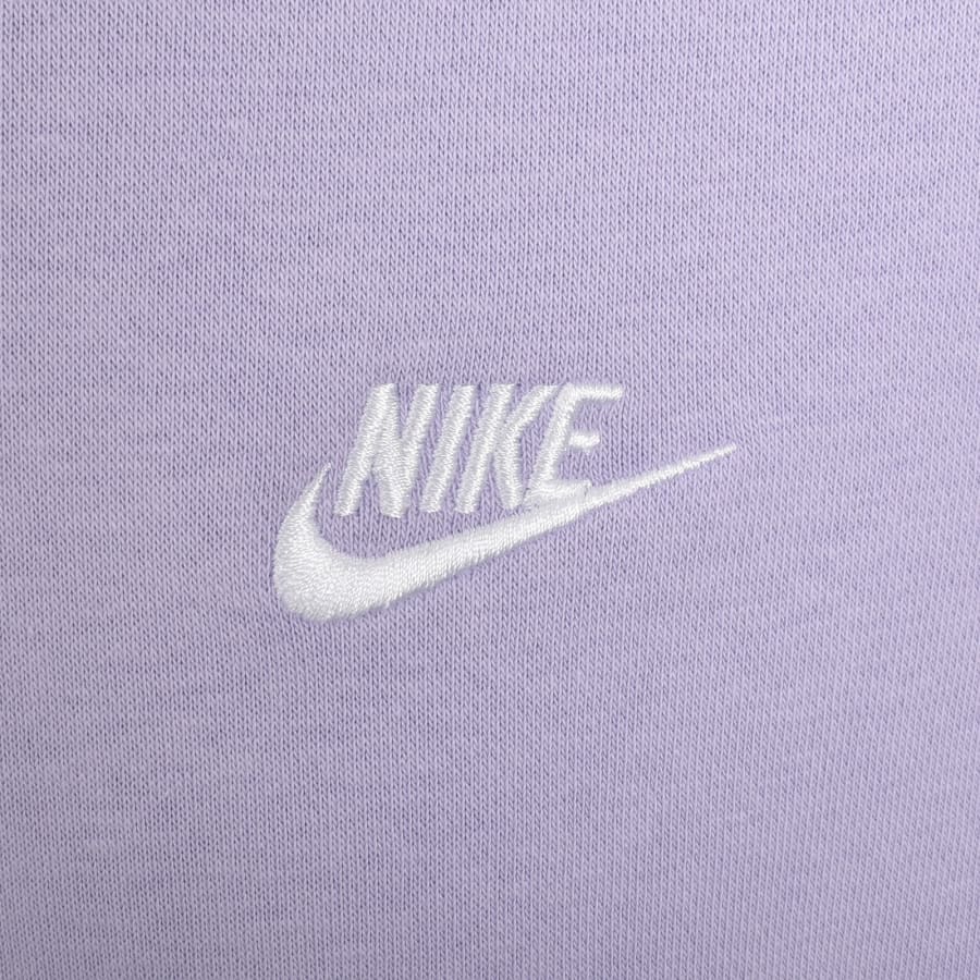 Image number 3 for Nike Club Hoodie Purple