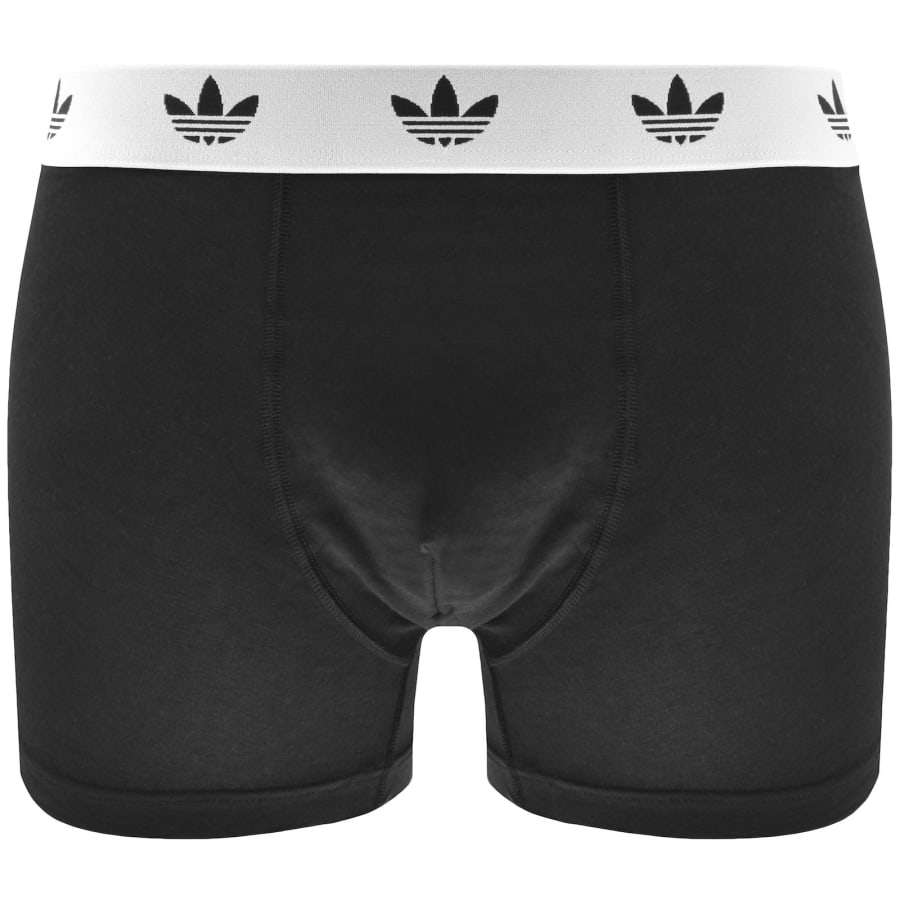 Image number 2 for adidas Originals 3 Pack Trunks Black