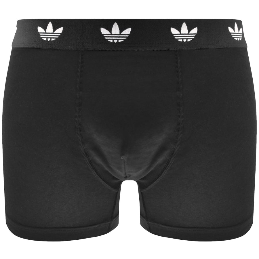 Image number 3 for adidas Originals 3 Pack Trunks Black