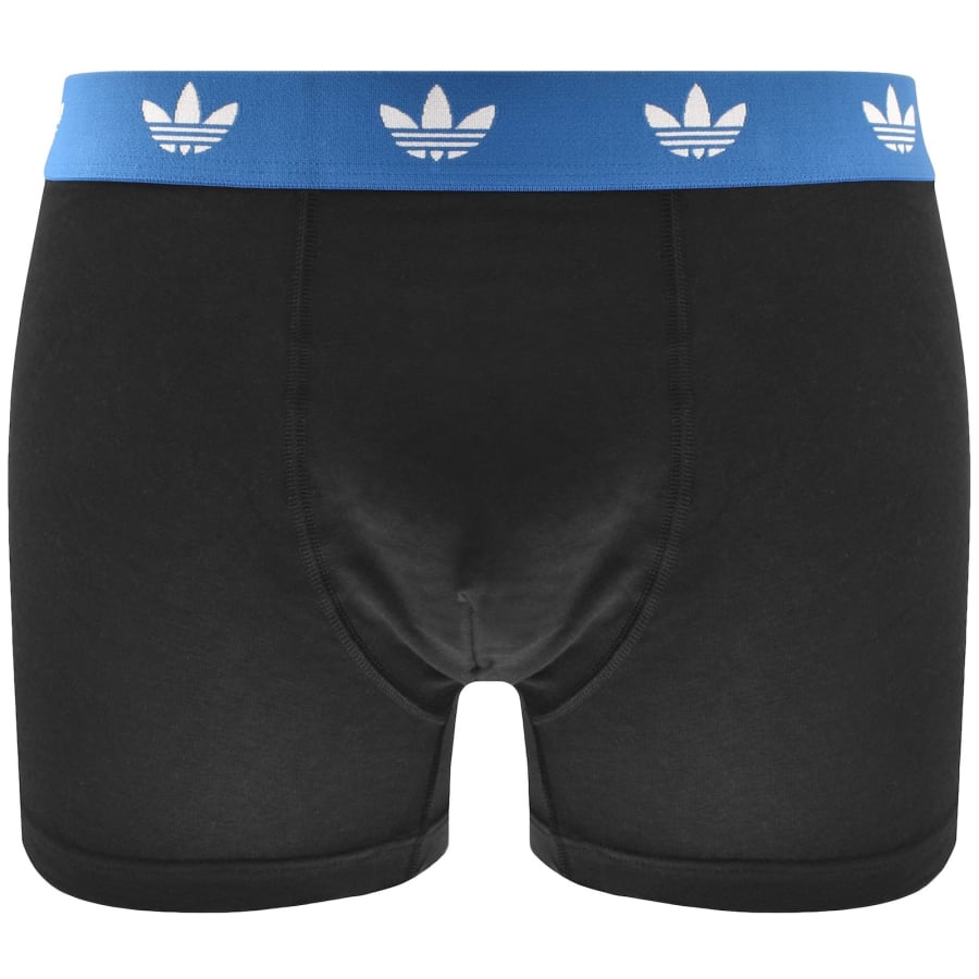 Image number 4 for adidas Originals 3 Pack Trunks Black