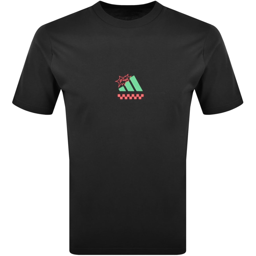 Image number 2 for adidas Sportswear Pizza T Shirt Black
