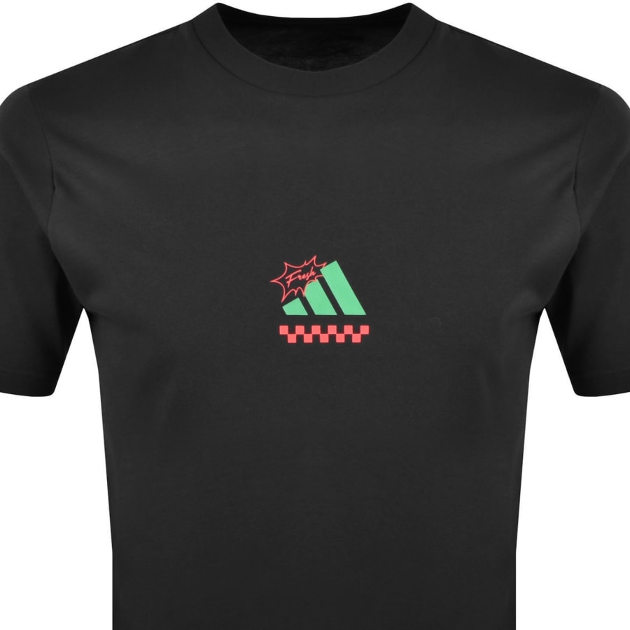 Image number 3 for adidas Sportswear Pizza T Shirt Black