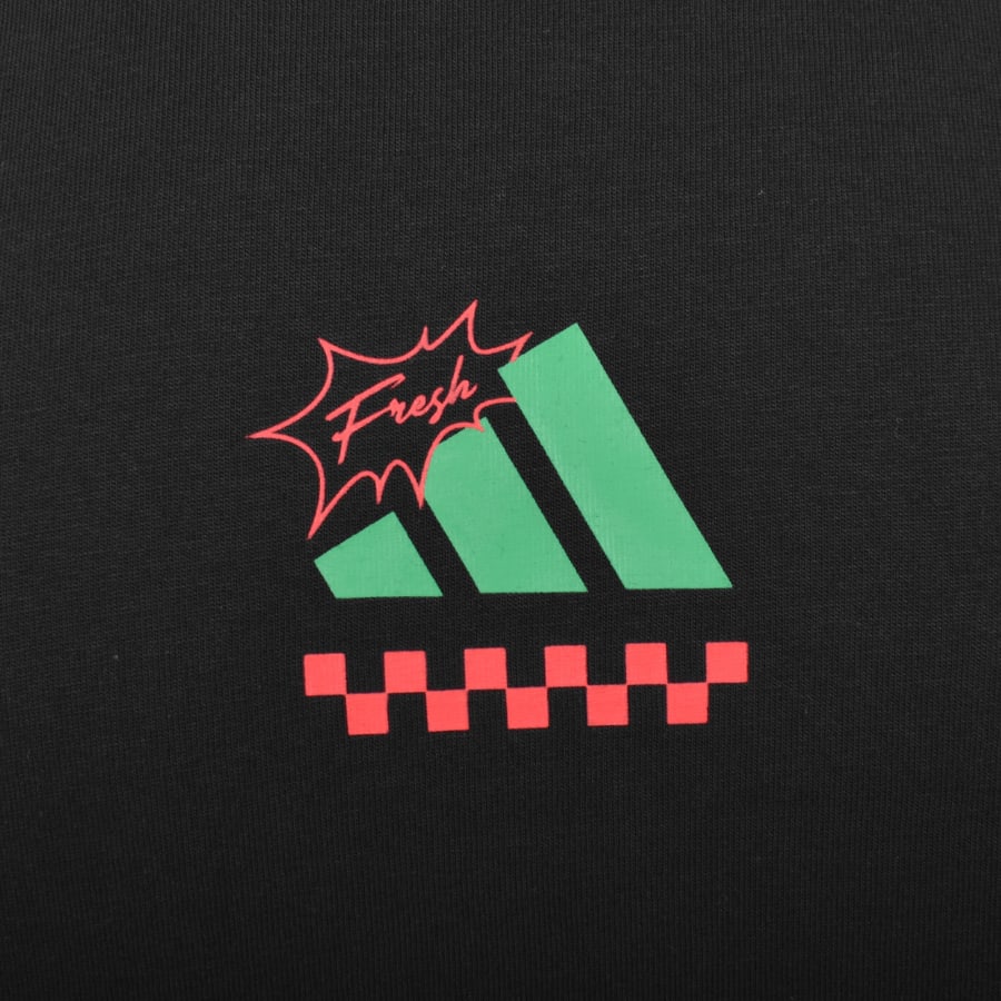 Image number 4 for adidas Sportswear Pizza T Shirt Black