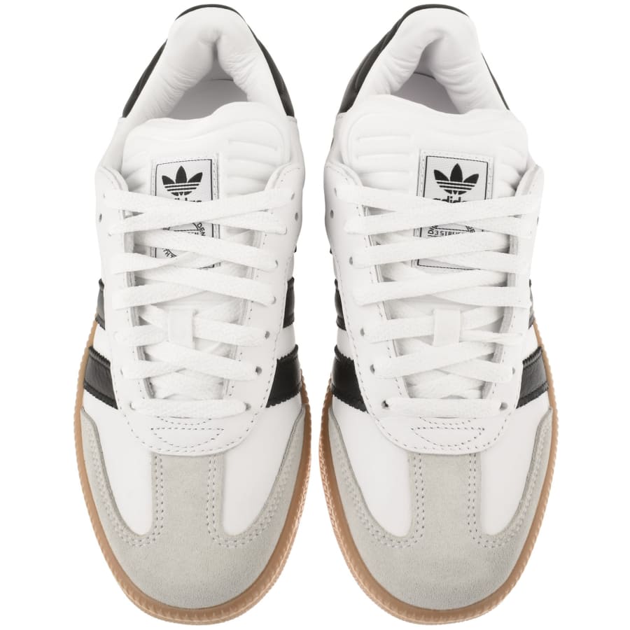Image number 3 for adidas Originals Samba Trainers White