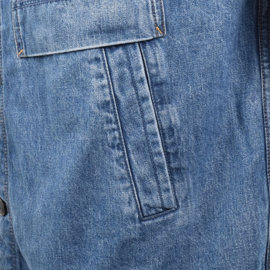 Image number 3 for G-Star Mosa Denim Overshirt Blue