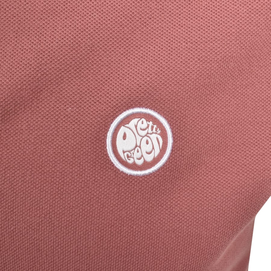 Image number 3 for Pretty Green Barton Polo T Shirt Ruby