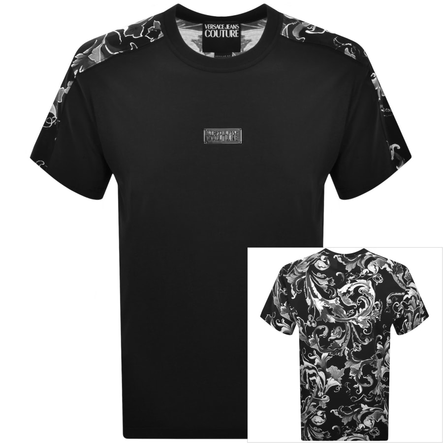 Image number 1 for Versace Jeans Couture Regular Fit T Shirt Black