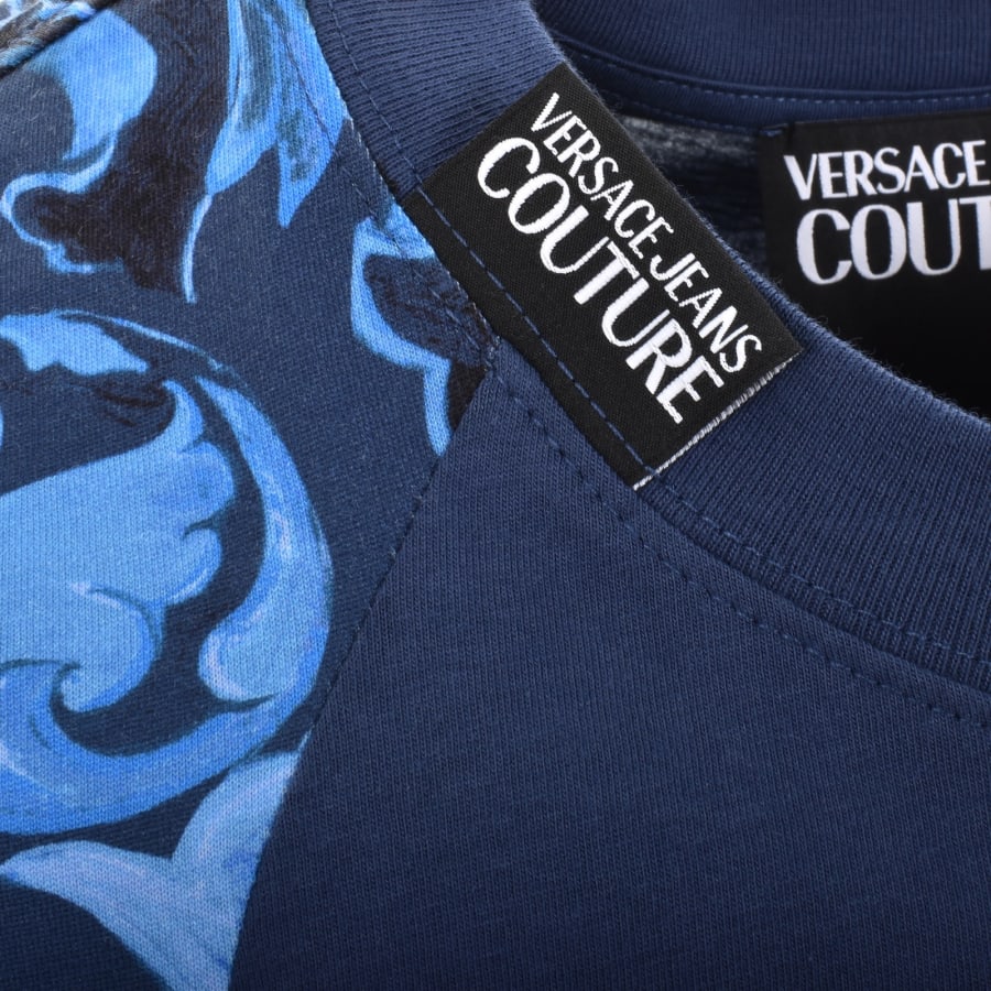Image number 3 for Versace Jeans Couture Relaxed Fit T Shirt Navy