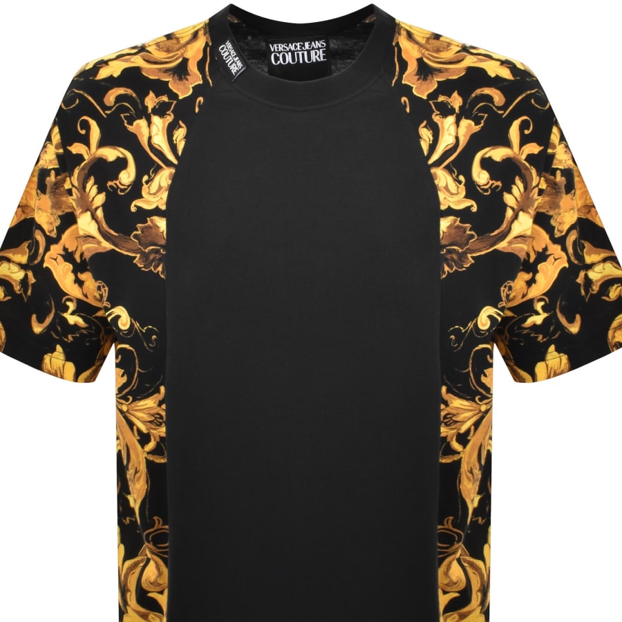 Image number 2 for Versace Jeans Couture Relaxed Fit T Shirt Black