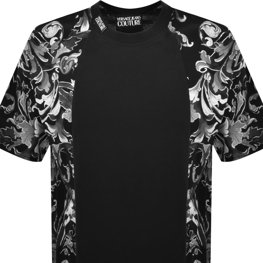 Image number 2 for Versace Jeans Couture Relaxed Fit T Shirt Black