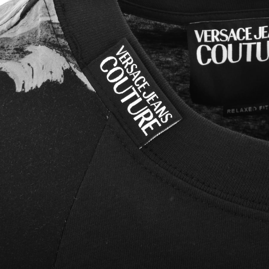 Image number 3 for Versace Jeans Couture Relaxed Fit T Shirt Black