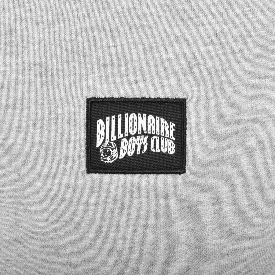 Image number 3 for Billionaire Boys Club Quarter Zip Sweatshirt Grey