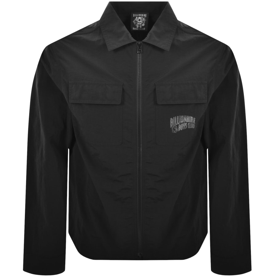 Image number 2 for Billionaire Boys Club Nylon Overshirt Black
