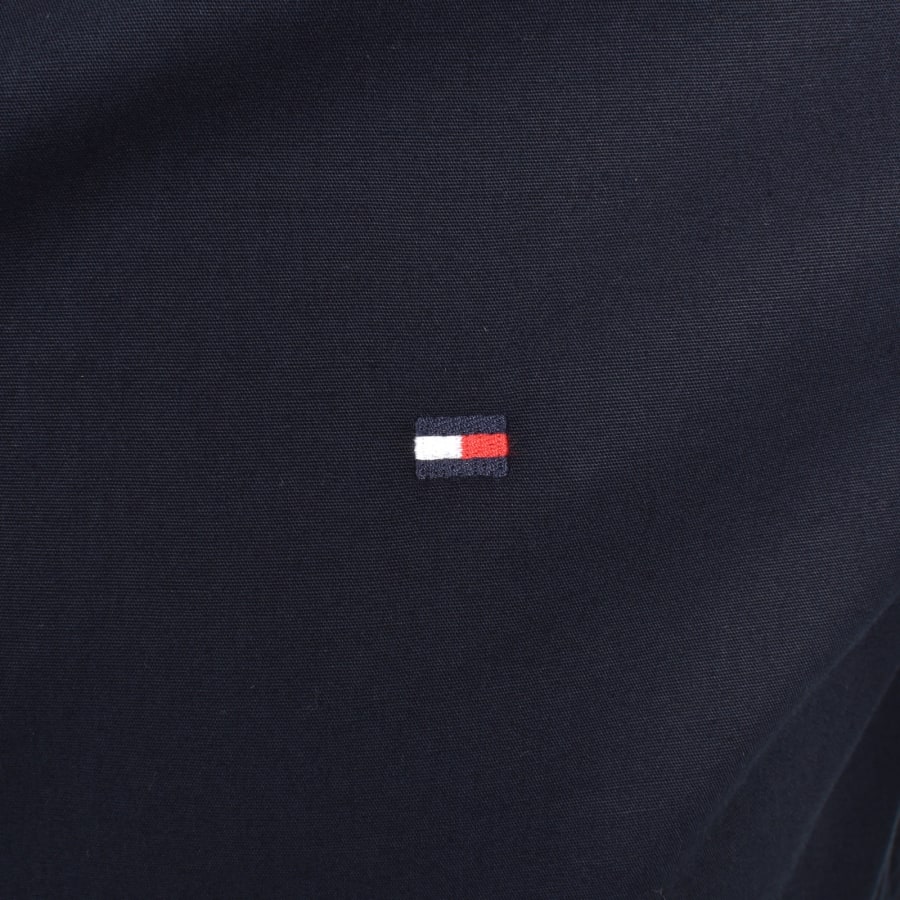 Image number 3 for Tommy Hilfiger Flex Poplin Shirt Navy