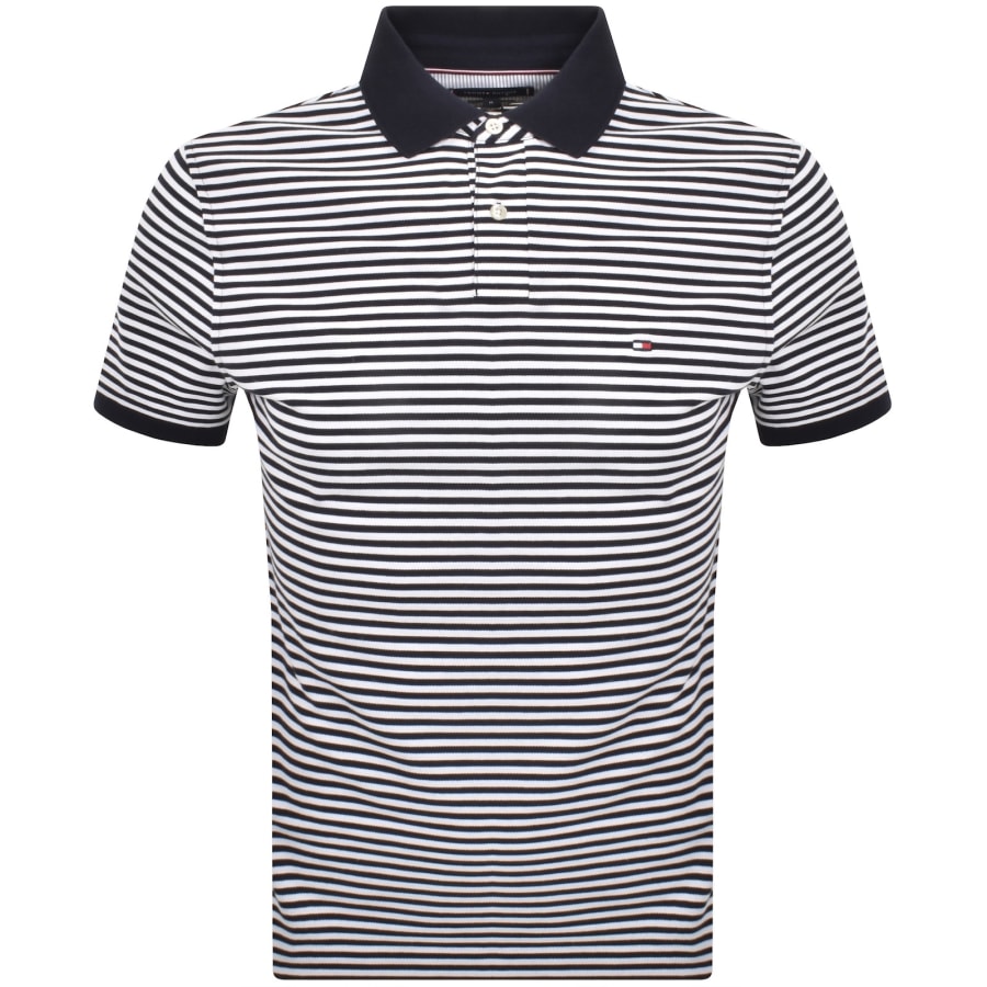 Image number 1 for Tommy Hilfiger Regular Fit 1985 Polo T Shirt Navy