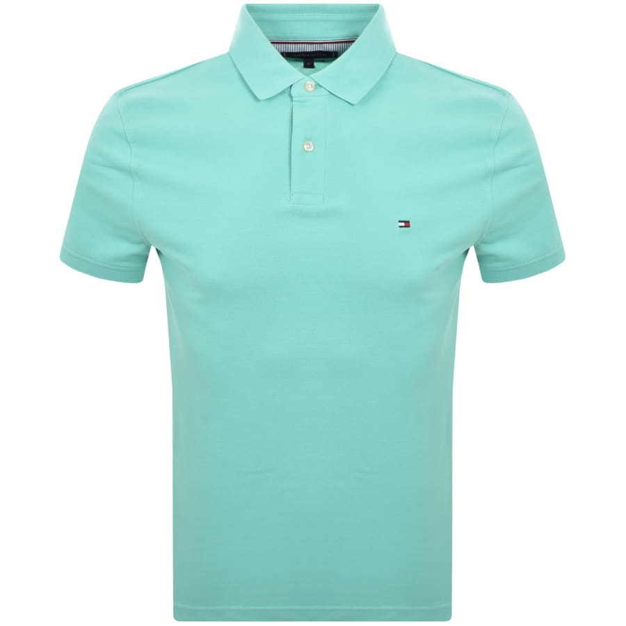 Image number 1 for Tommy Hilfiger Regular Fit 1985 Polo T Shirt Blue