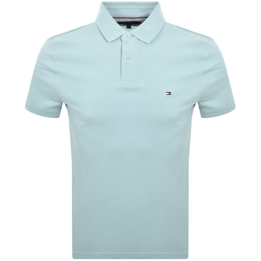 Image number 1 for Tommy Hilfiger Regular Fit 1985 Polo T Shirt Blue
