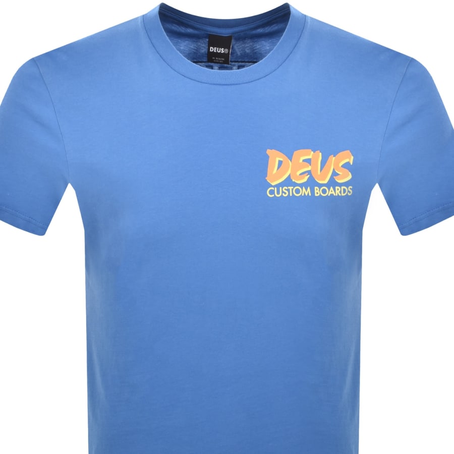 Image number 3 for Deus Ex Machina Gonz T Shirt Blue