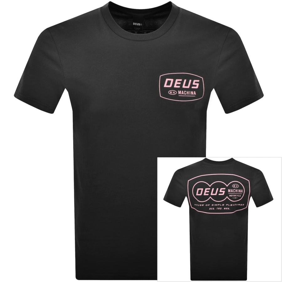 Image number 1 for Deus Ex Machina Expo T Shirt Black