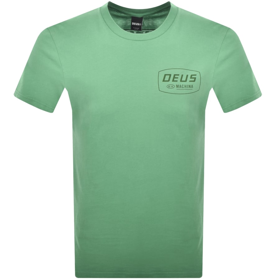 Image number 2 for Deus Ex Machina Expo T Shirt Green