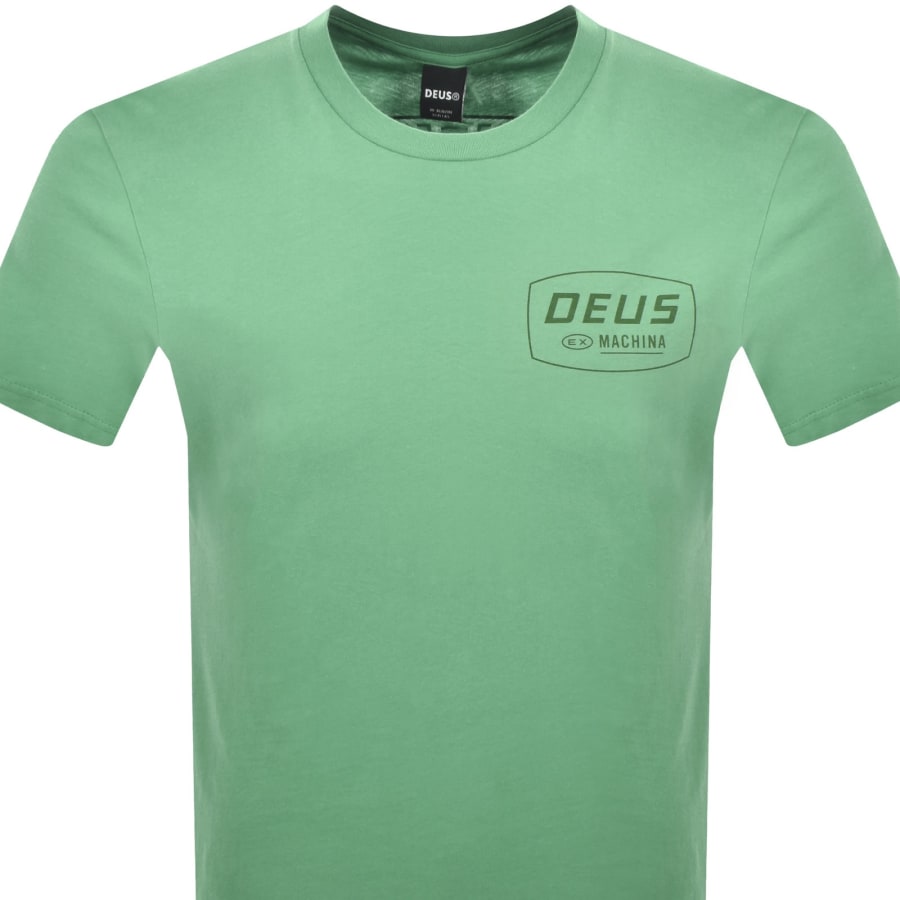 Image number 3 for Deus Ex Machina Expo T Shirt Green