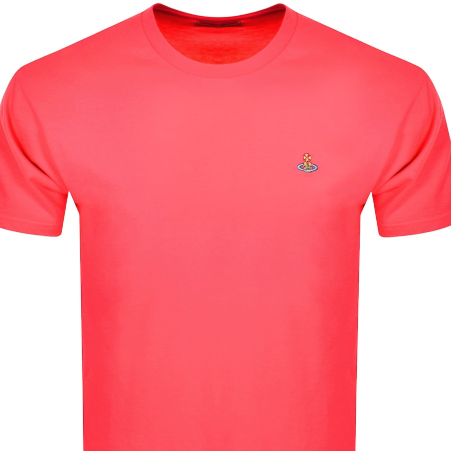 Image number 2 for Vivienne Westwood Classic Logo T Shirt Red