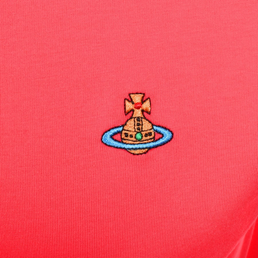 Image number 3 for Vivienne Westwood Classic Logo T Shirt Red