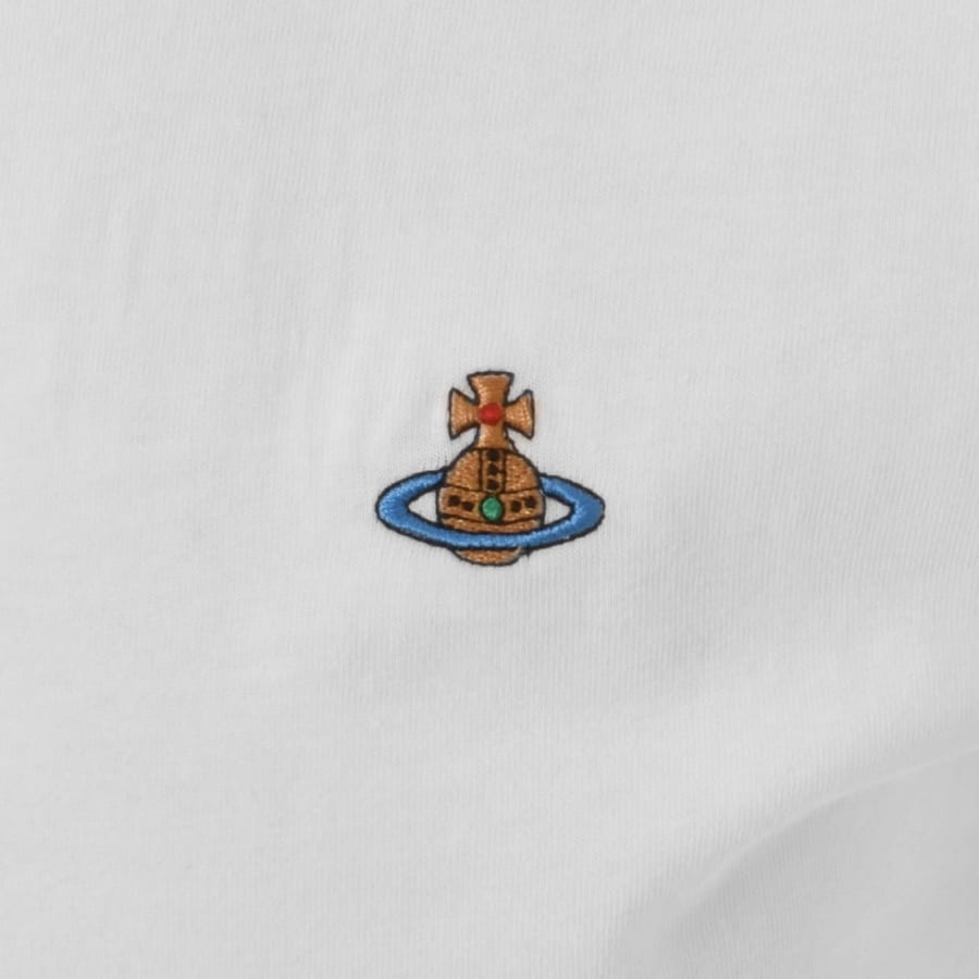 Image number 3 for Vivienne Westwood Classic Logo T Shirt White