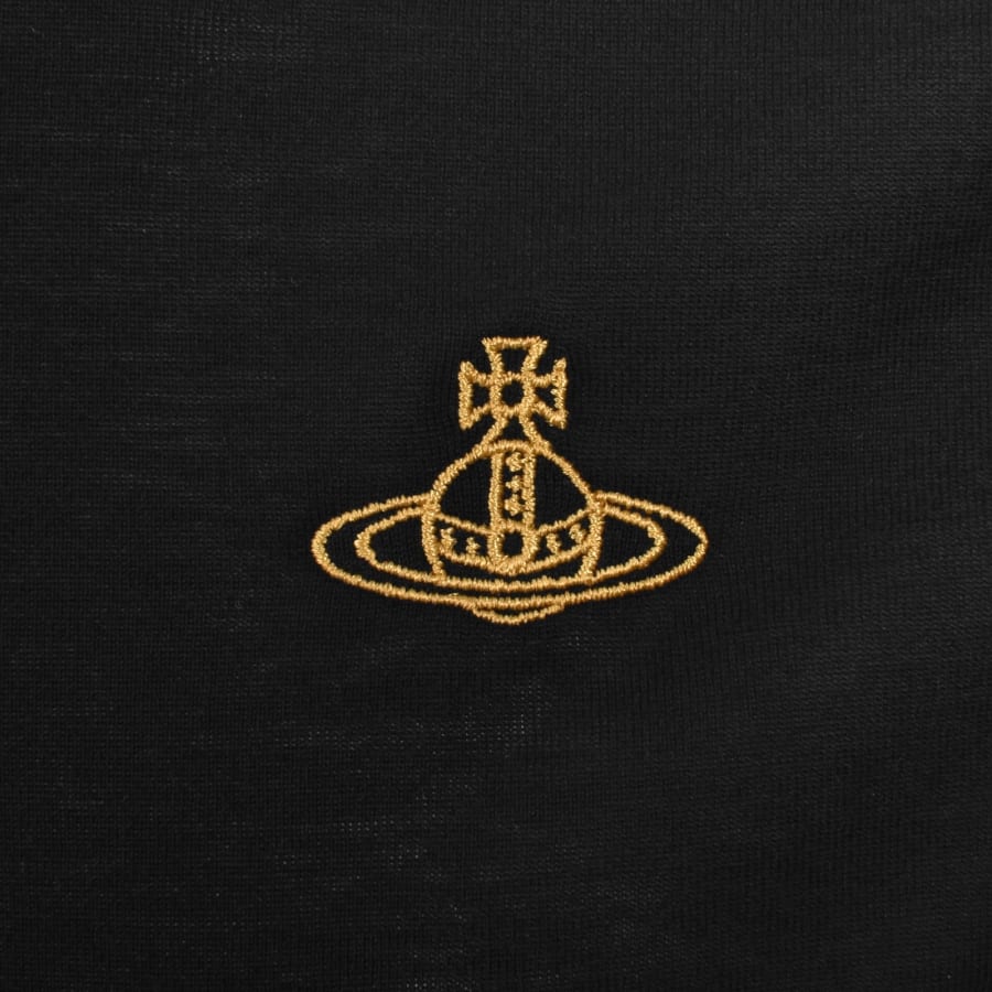 Image number 3 for Vivienne Westwood Logo T Shirt Black