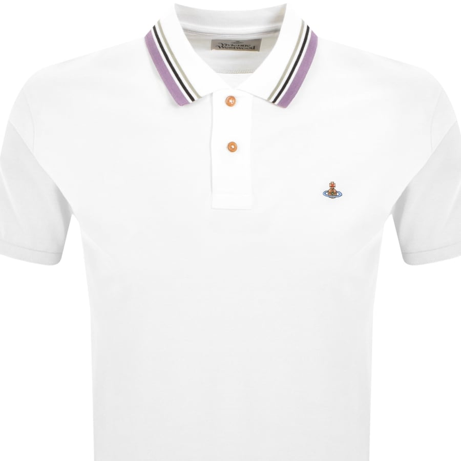 Image number 2 for Vivienne Westwood Classic Polo T Shirt White
