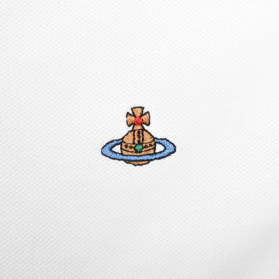 Image number 3 for Vivienne Westwood Classic Polo T Shirt White