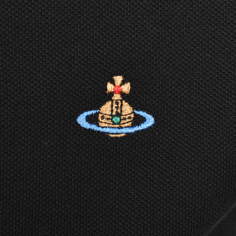 Image number 3 for Vivienne Westwood Classic Polo T Shirt Black