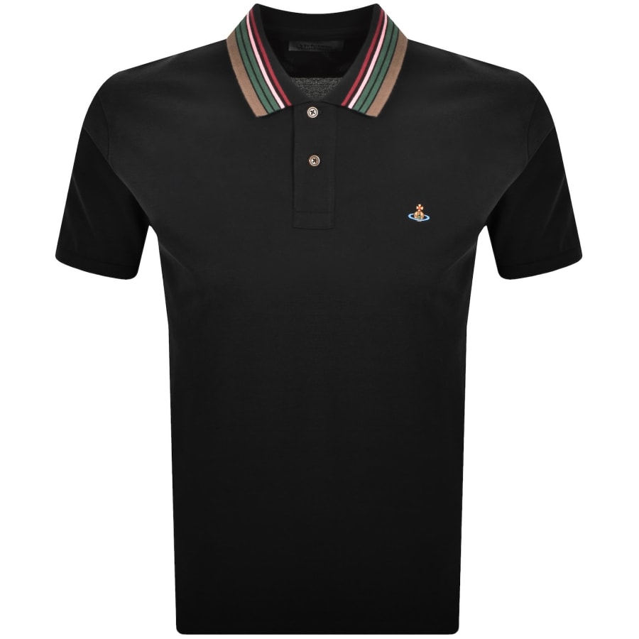 Image number 1 for Vivienne Westwood Classic Polo T Shirt Black