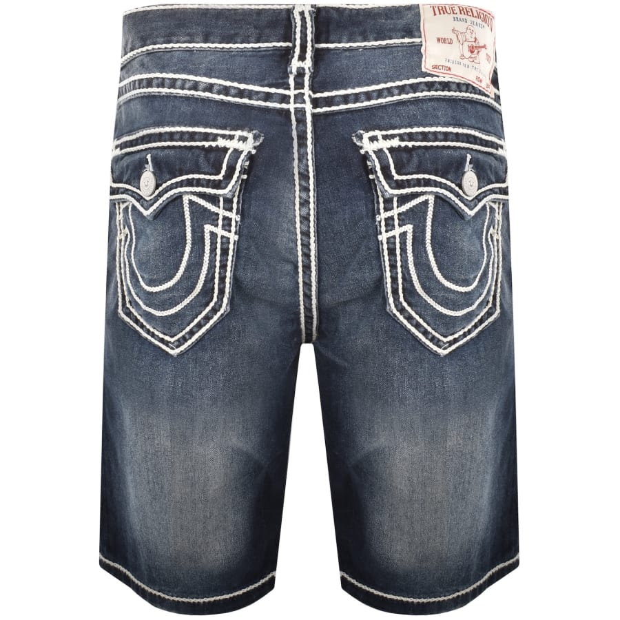 Image number 3 for True Religion Vinny Rope Stitch Shorts Blue