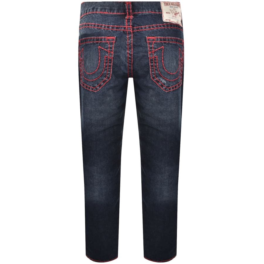 Image number 3 for True Religion Rocco Dark Wash Jeans Blue