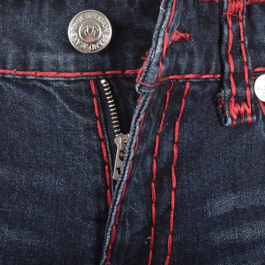 Image number 5 for True Religion Rocco Dark Wash Jeans Blue