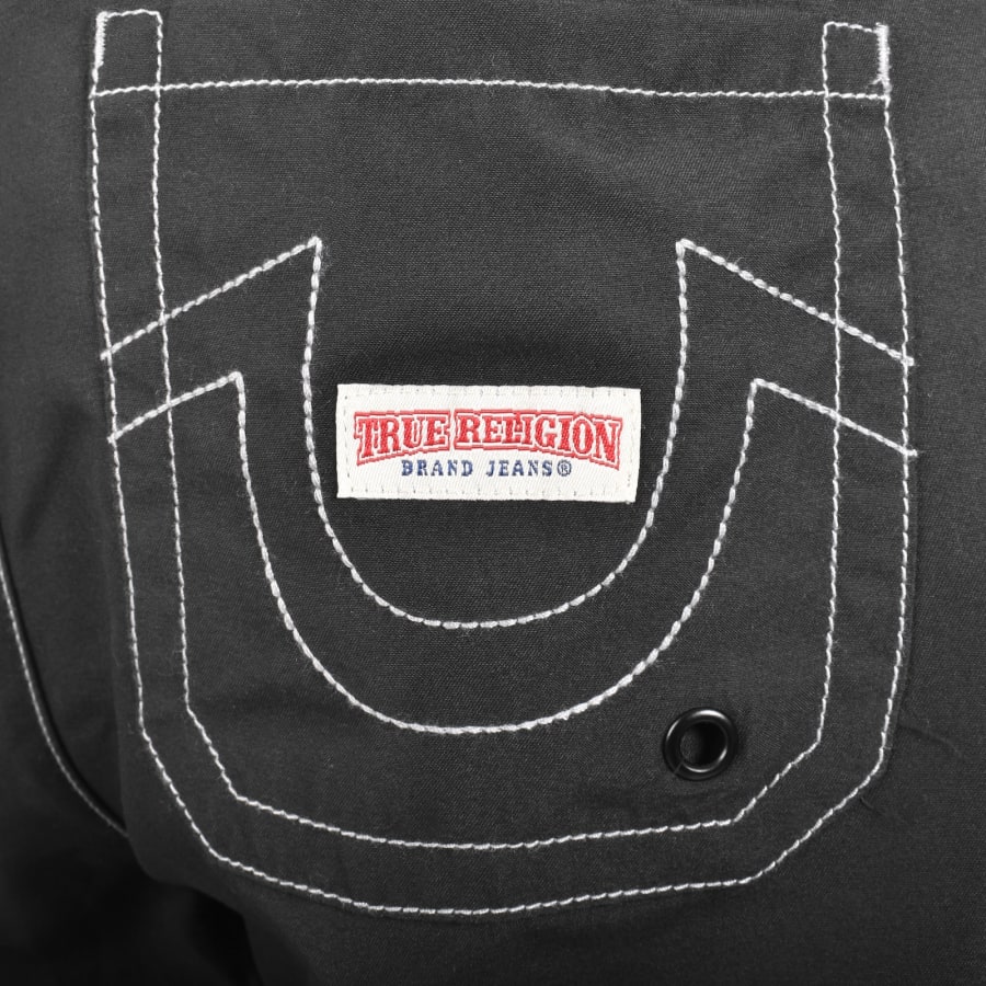 Image number 4 for True Religion Swim Shorts Black