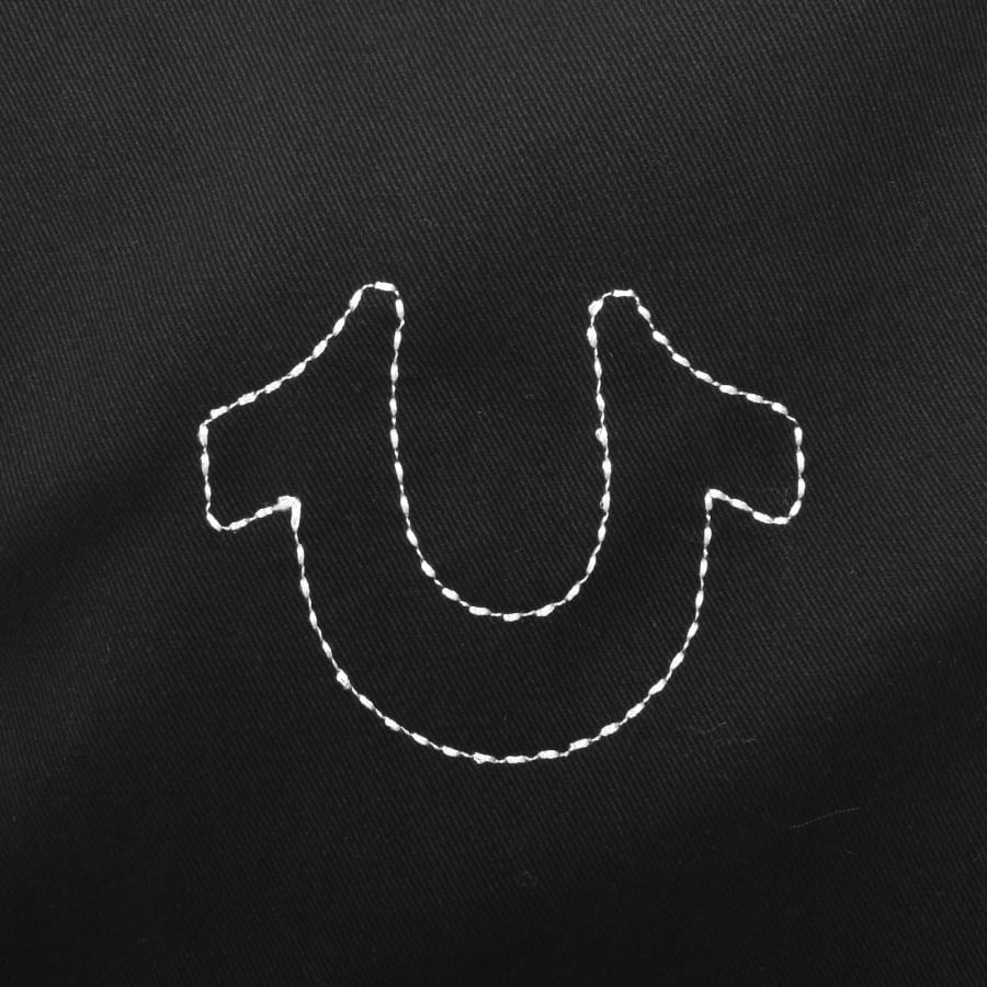 Image number 3 for True Religion Twill Bomber Jacket Black