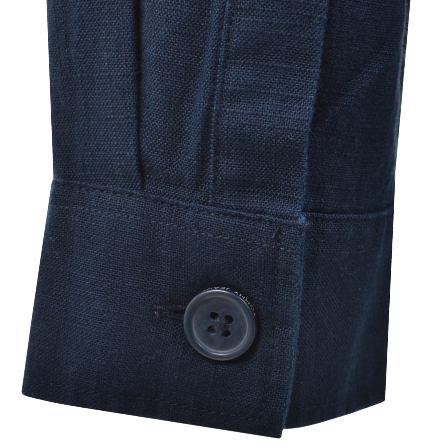 Image number 4 for Tommy Jeans Slub Overshirt Navy