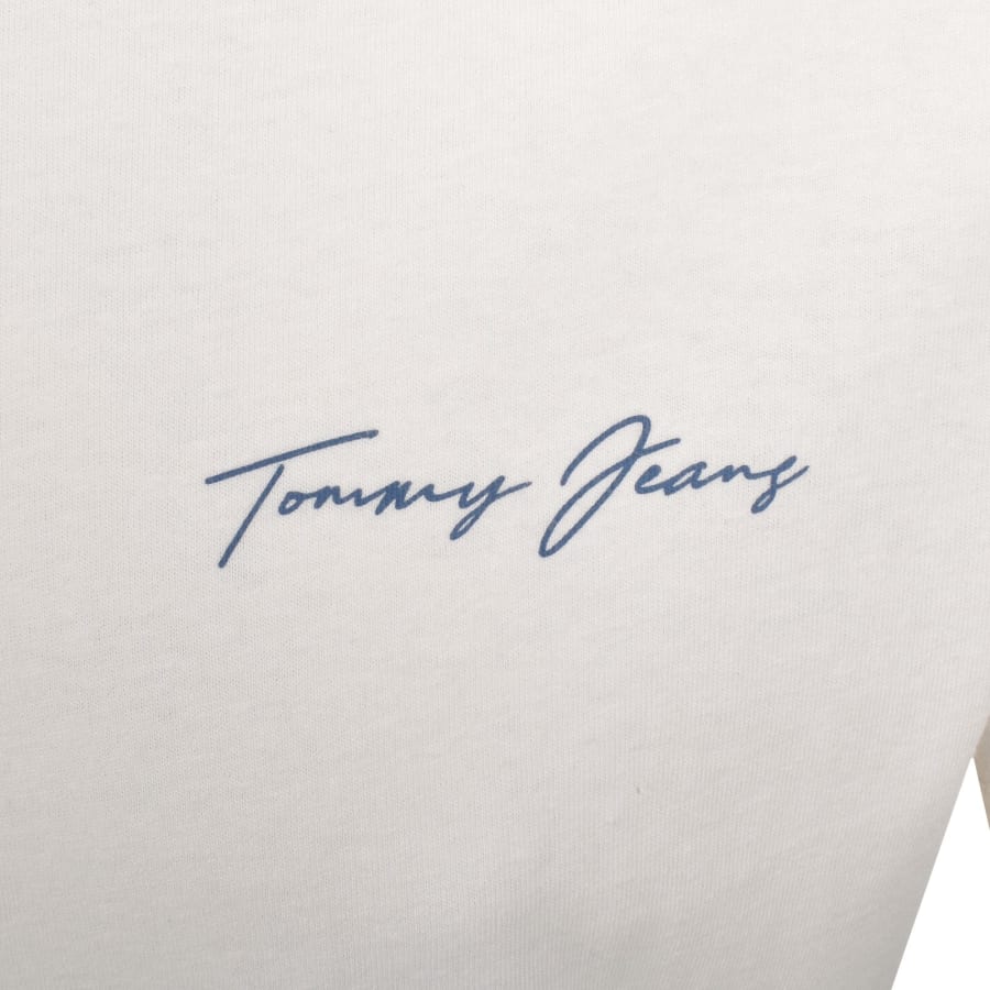 Image number 4 for Tommy Jeans Sig Sailing T Shirt White