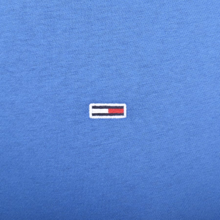 Image number 3 for Tommy Jeans Flag Logo Hoodie Blue