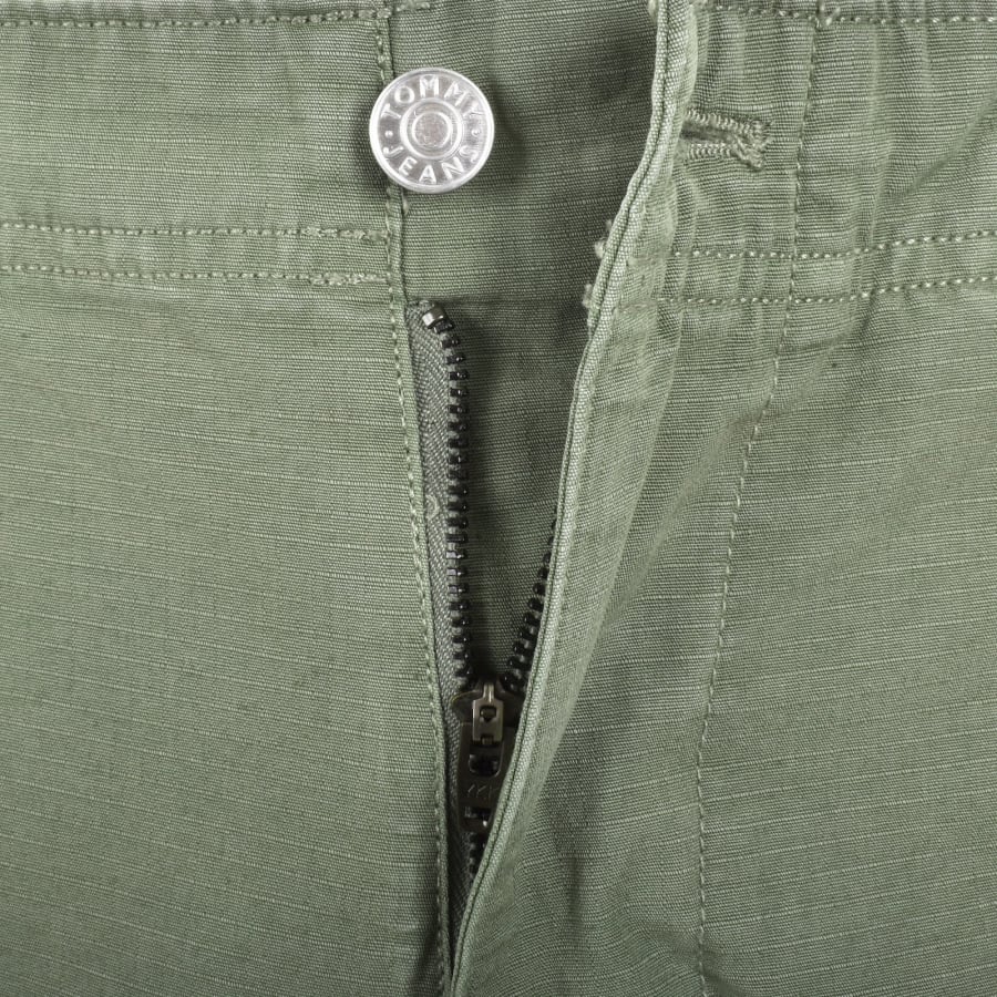 Image number 5 for Tommy Jeans Ryan Ripstop Cargo Trousers Green