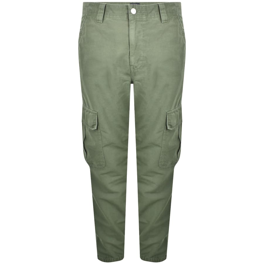 Image number 1 for Tommy Jeans Ryan Ripstop Cargo Trousers Green
