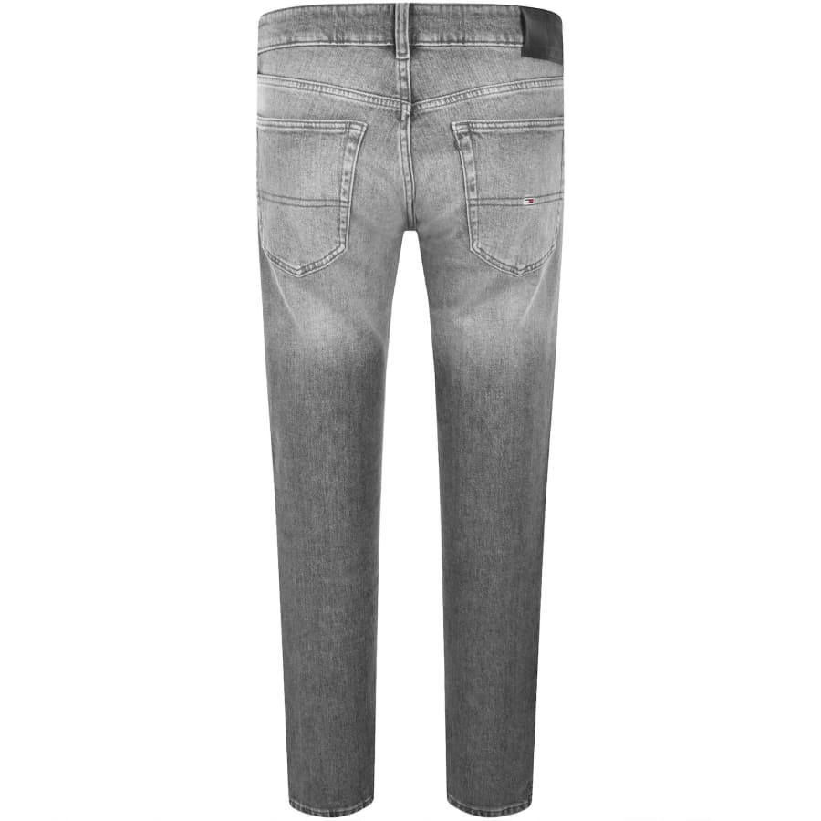Image number 3 for Tommy Jeans Scanton Slim Fit Straight Jeans Grey