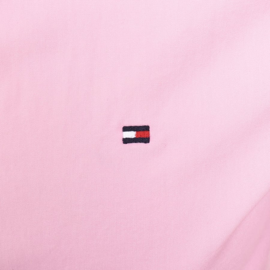 Image number 3 for Tommy Hilfiger Flex Poplin Shirt Pink
