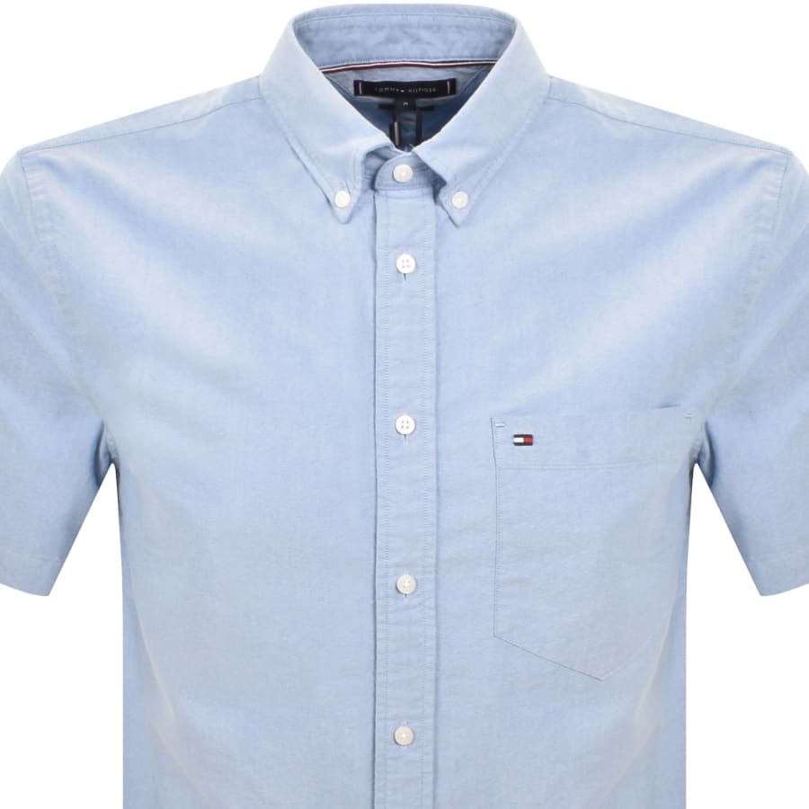 Image number 2 for Tommy Hilfiger Heritage Oxford Shirt Blue