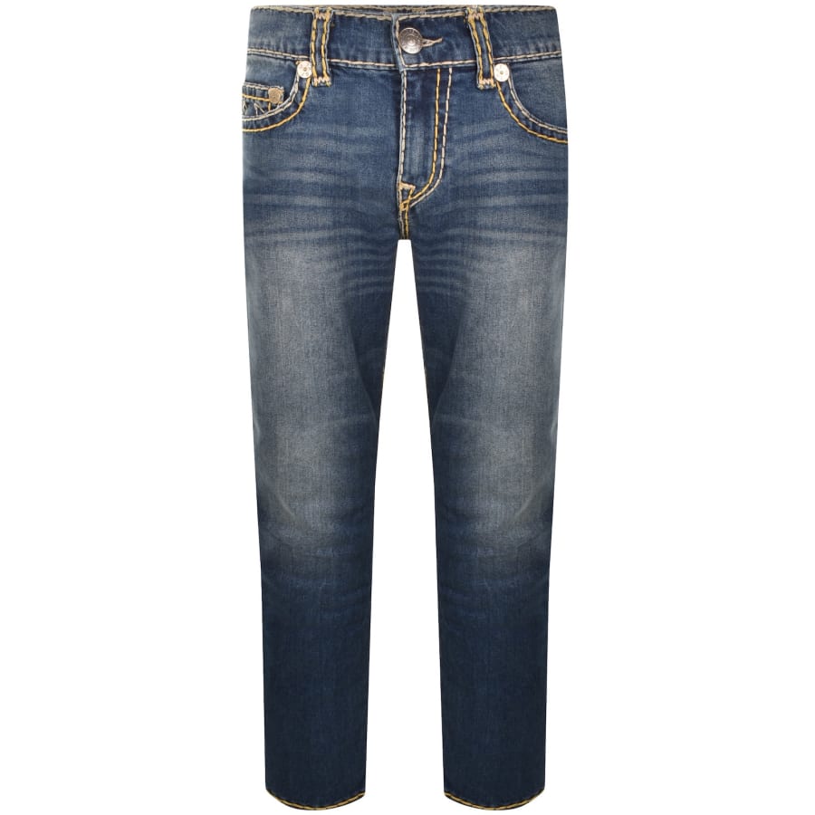 Image number 2 for True Religion Rocco Super T Skinny Jeans Blue