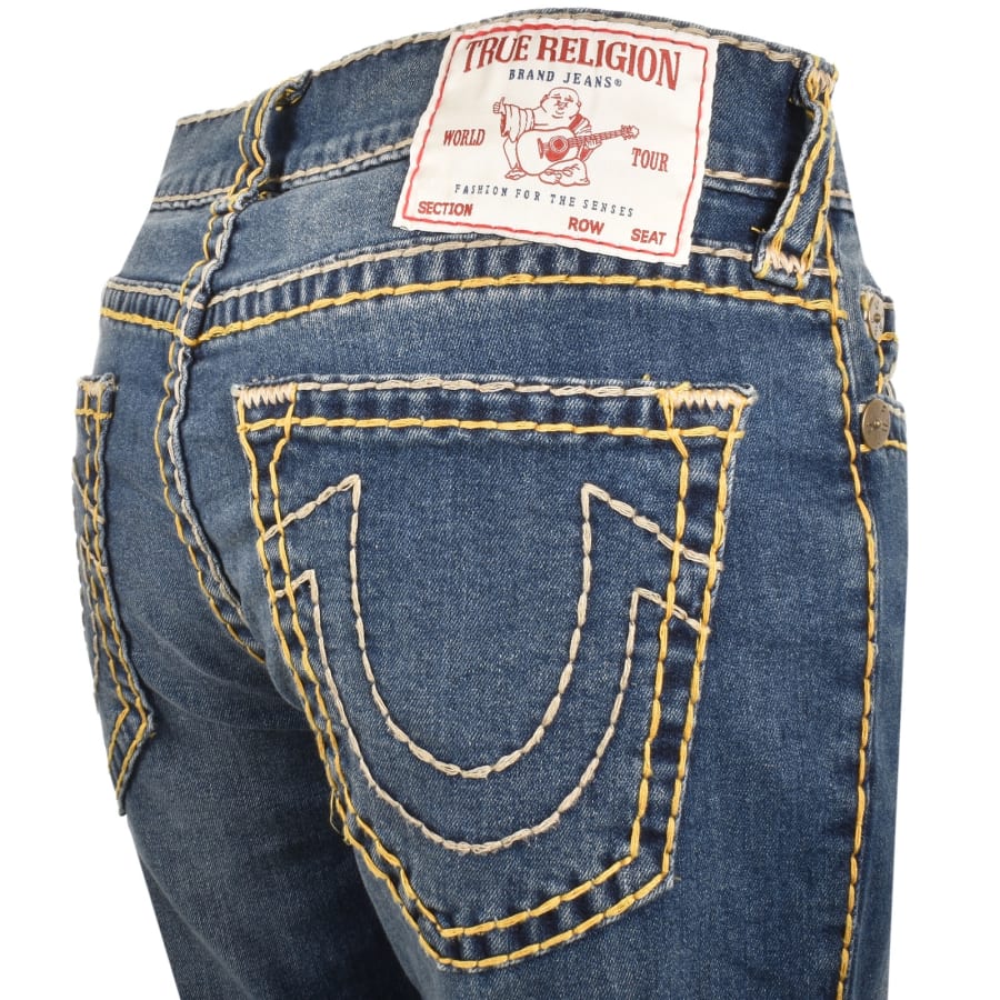 Image number 4 for True Religion Rocco Super T Skinny Jeans Blue